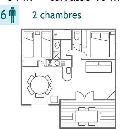 A - Terrasse Et Salon De Jardin - Api-1-52-363 *